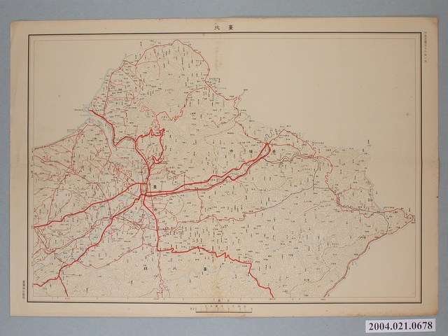 臺灣省公路局〈十萬分一公路交通圖－臺北〉 (共1張)