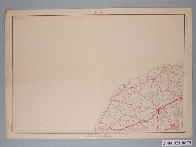 臺灣省公路局〈十萬分一公路交通圖－中壢〉 (共1張)