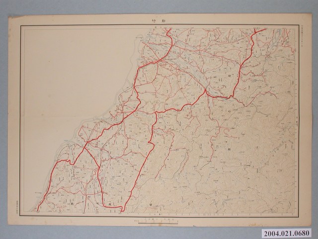 臺灣省公路局〈十萬分一公路交通圖－新竹〉 (共1張)