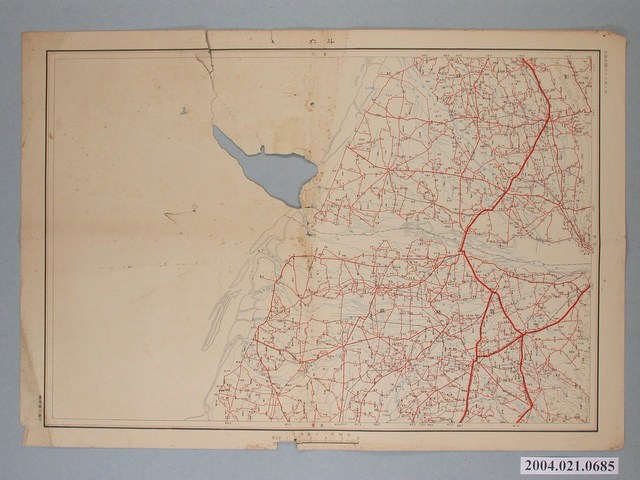 臺灣省公路局〈十萬分一公路交通圖－斗六〉 (共1張)