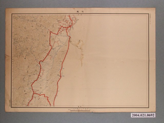 臺灣省公路局〈十萬分一公路交通圖－花蓮〉 (共1張)