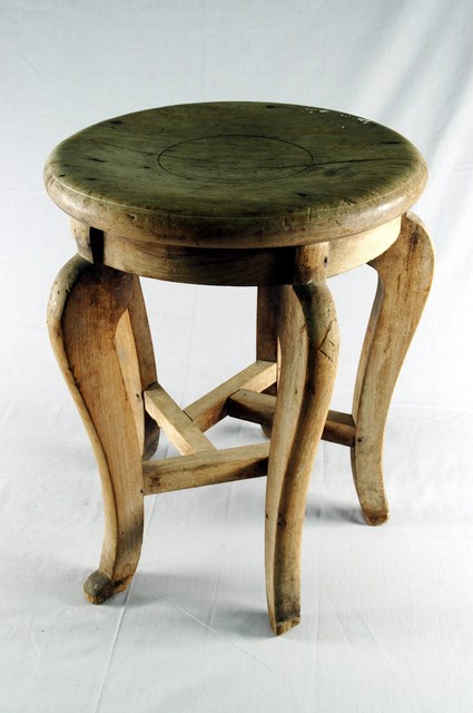 洋風五腳圓凳 (共2張)