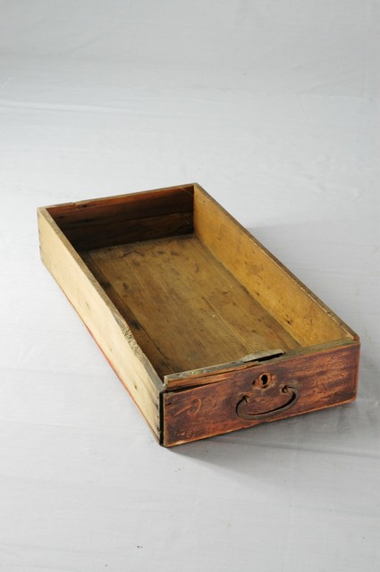 洋風帶抽屜座卓左抽屜 (共2張)