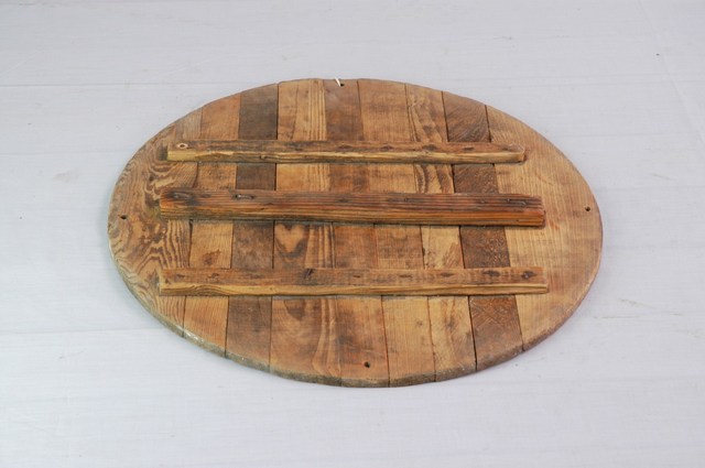 木製魚仔桶桶蓋 (共2張)