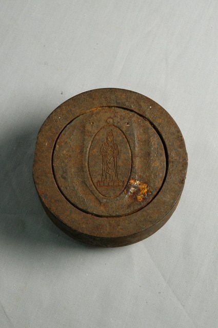 觀音像金片模 (共2張)