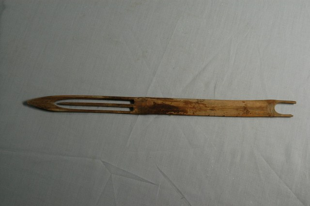 竹製結網器 (共2張)