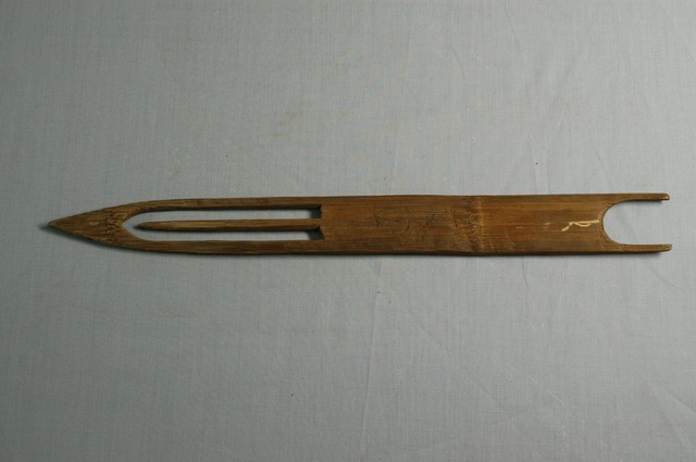 竹製結網器 (共2張)