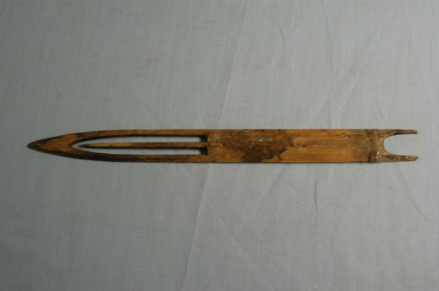 竹製結網器 (共2張)