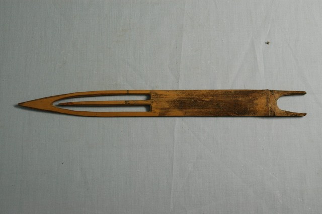 竹製結網器 (共2張)