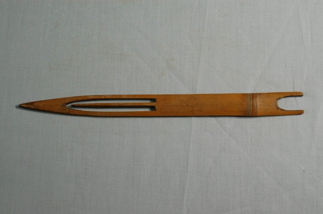 竹製結網器 (共2張)