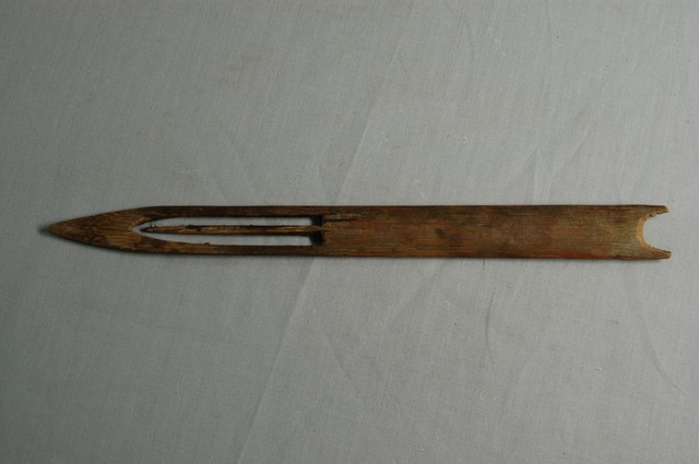 竹製結網器 (共2張)