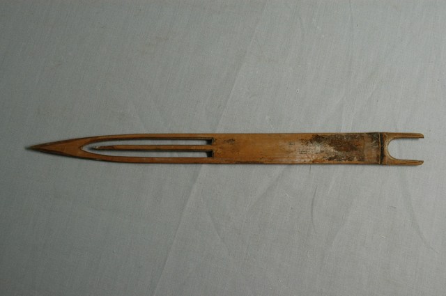 竹製結網器 (共2張)