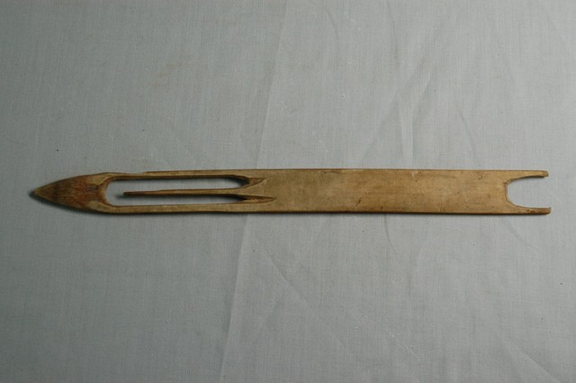 竹製結網器 (共2張)