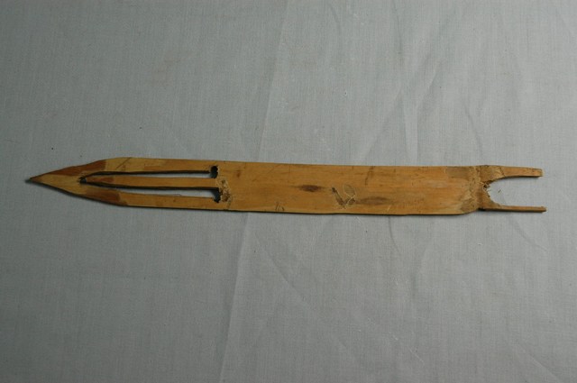 竹製結網器 (共2張)