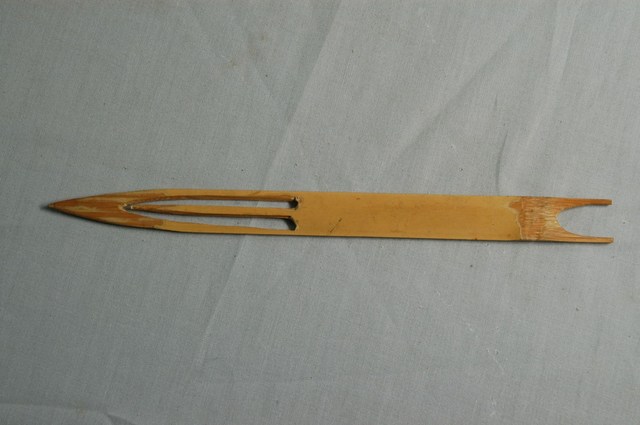 竹製結網器 (共2張)