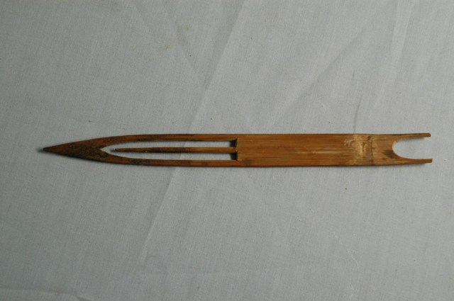 竹製結網器 (共2張)