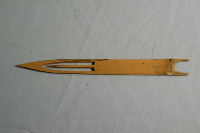 竹製結網器 (共2張)