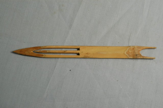 竹製結網器 (共2張)