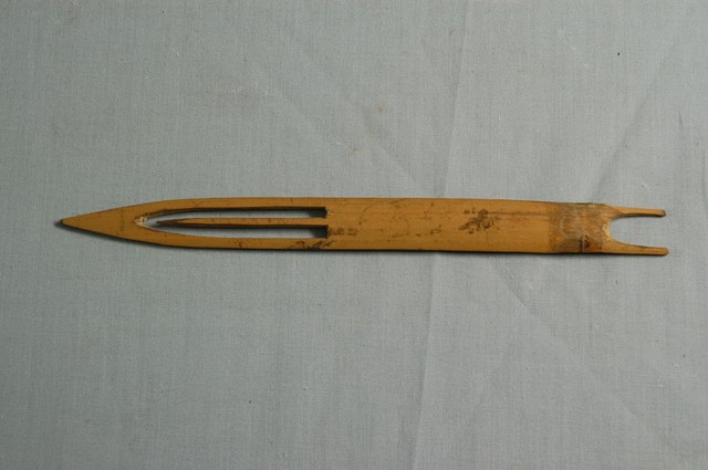 竹製結網器 (共5張)