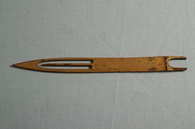 竹製結網器 (共5張)