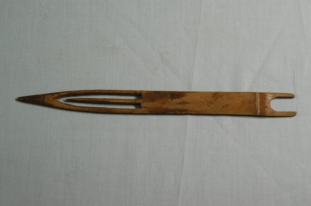 竹製結網器 (共5張)