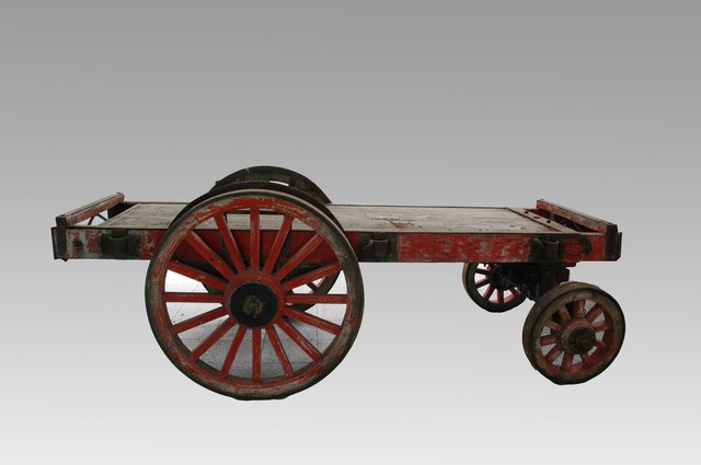 鐵皮四輪牛車本體 (共2張)