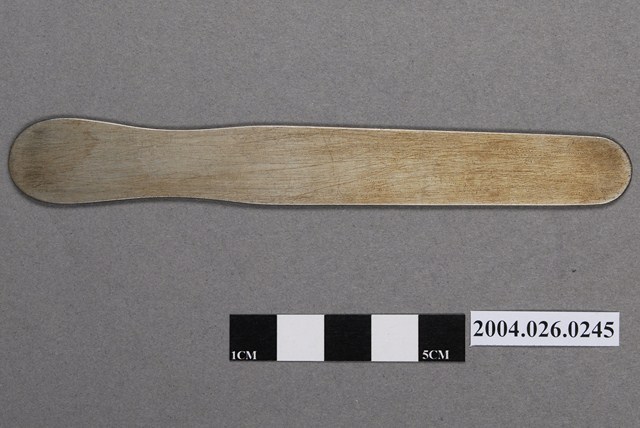 耳鼻喉科不鏽鋼一字型壓舌板 (共4張)