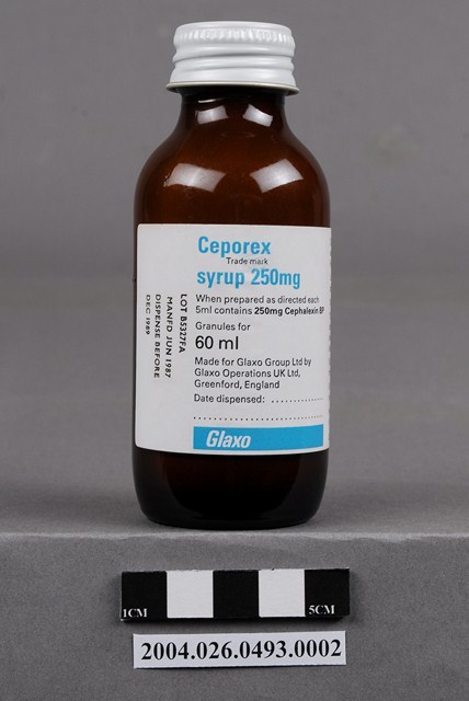 英國葛蘭素製「Ceporex」糖漿劑 (共7張)