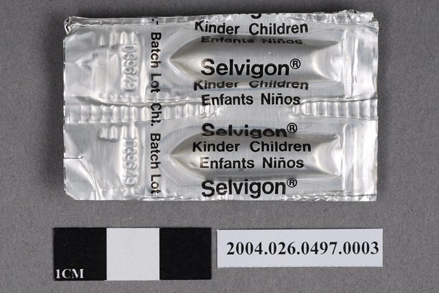 德國洪堡製「Selvigon」兒童用栓劑 (共4張)