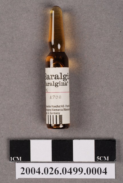 德國赫斯特製「Baralgin」解痙止痛劑 (共4張)