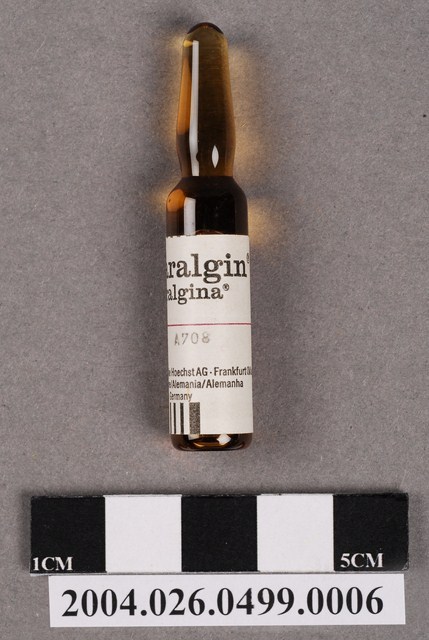 德國赫斯特製「Baralgin」解痙止痛劑 (共4張)