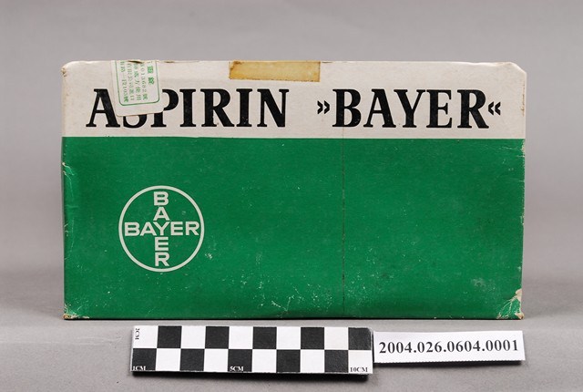 德國拜耳製阿斯匹靈包裝紙盒 (共7張)