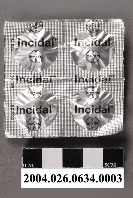 德國拜耳製益舒達錠藥排 (共4張)