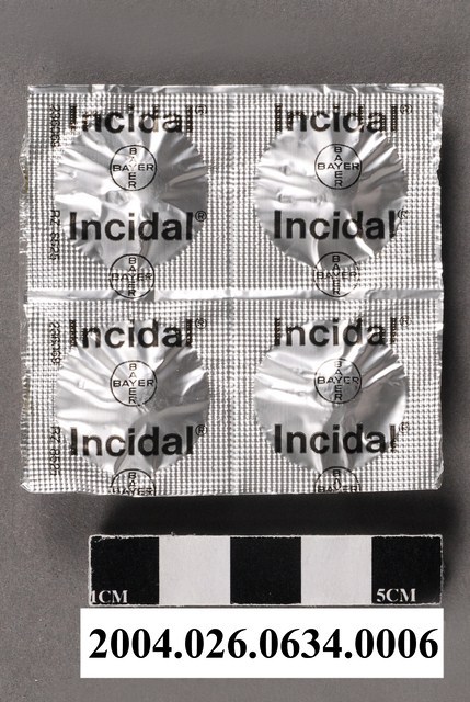 德國拜耳製益舒達錠藥排 (共4張)