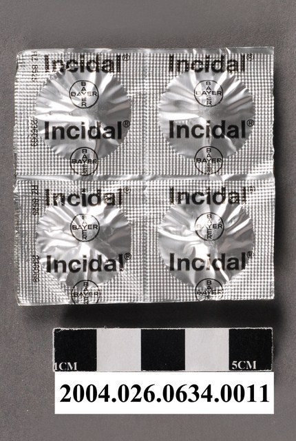 德國拜耳製益舒達錠藥排 (共4張)