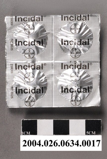 德國拜耳製益舒達錠藥排 (共4張)