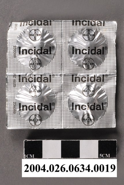 德國拜耳製益舒達錠藥排 (共4張)