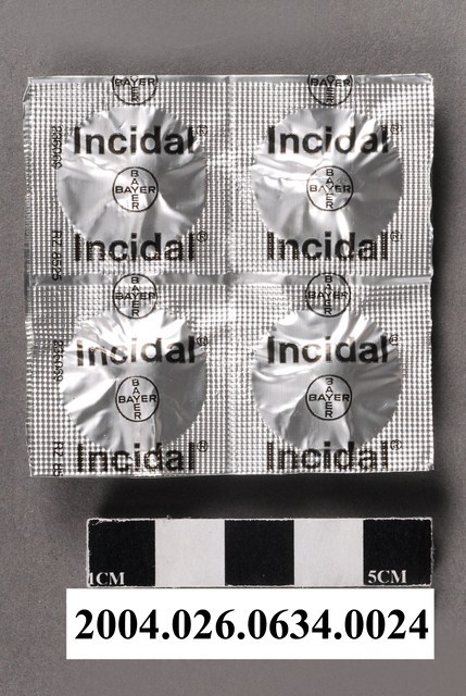 德國拜耳製益舒達錠藥排 (共4張)