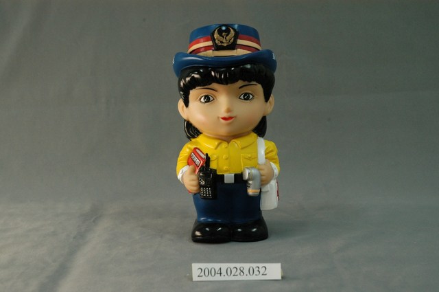 臺南縣消防局黃衣消防妮妮 (共4張)