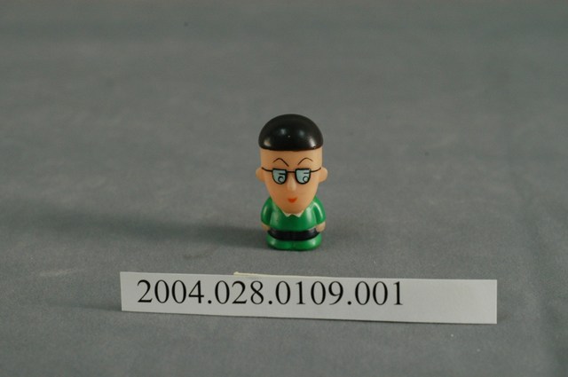 櫻桃小丸子卡通丸尾同學造型筆套 (共3張)