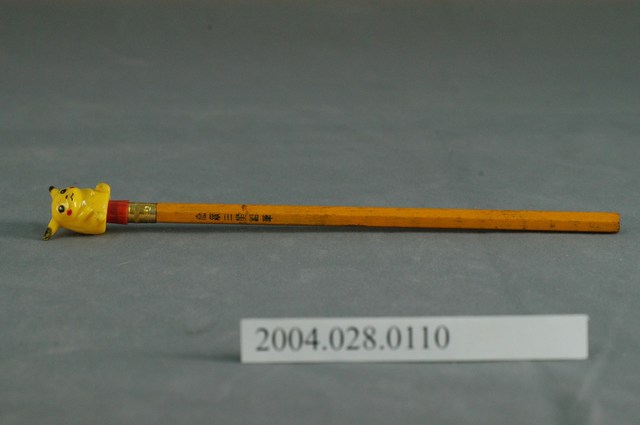 精靈寶可夢卡通皮卡丘造型筆套及鉛筆 (共1張)