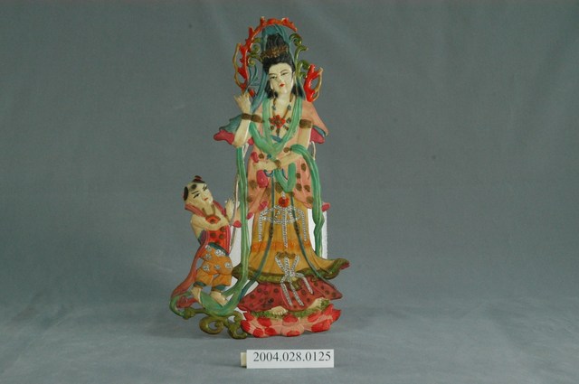 觀音與童子大型尪仔仙 (共2張)