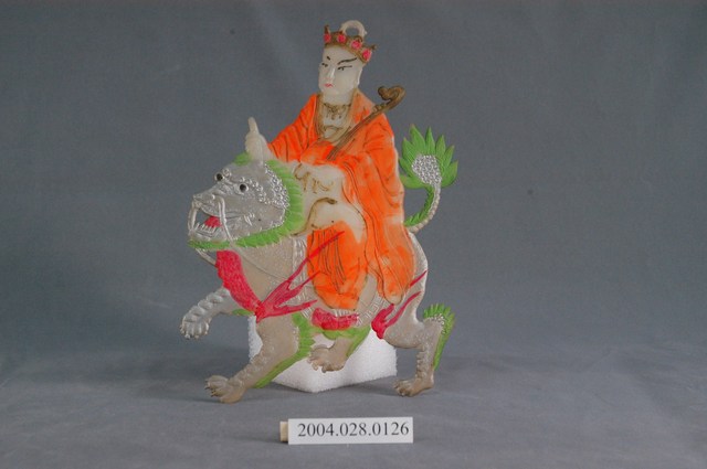 文殊菩薩大型尪仔仙 (共2張)