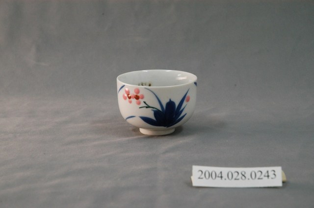 日式花紋小瓷杯 (共3張)