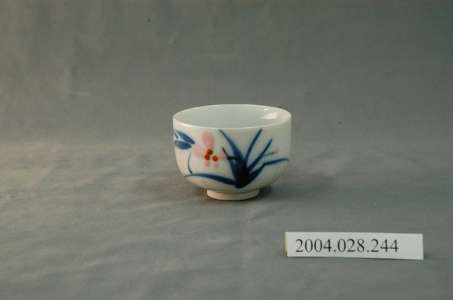 日式花紋小瓷杯 (共3張)