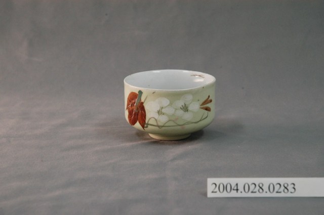 日式花紋小瓷杯 (共3張)