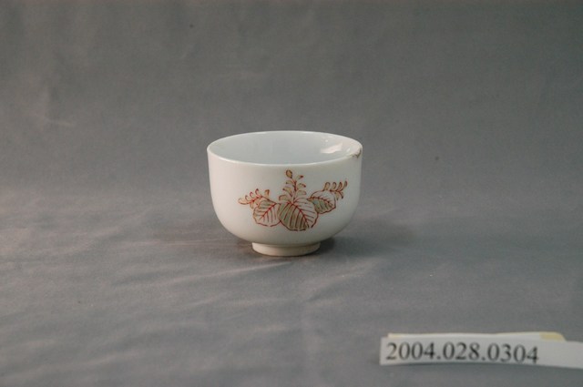 日式花紋小瓷杯 (共3張)