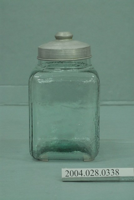 透明方形玻璃糖果罐 (共2張)