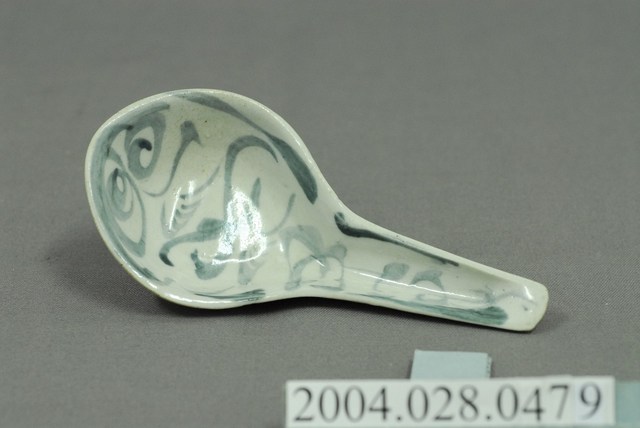 青花瓷湯匙 (共3張)