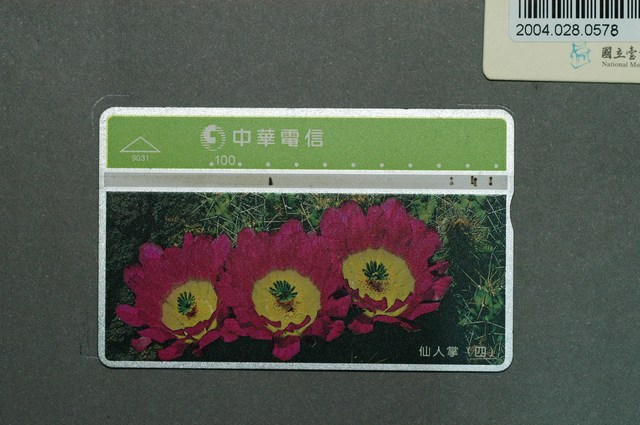 中華電信9031仙人掌四電話卡 (共2張)